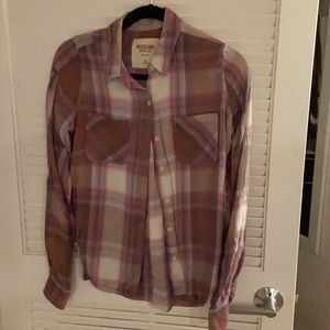 Mossimo Plaid Button Down